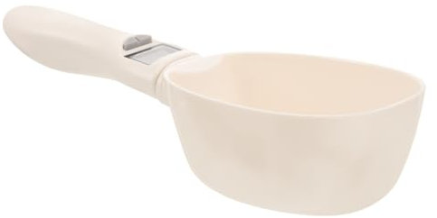 SOLUSTRE Pet Electronic Waage Löffel Löffelwaage Präzise Digitale Waage Messlöffel Skalieren Digitale Schaufelwaage Wägeschaufel Löffel Mit Elektronischer Waage Grey