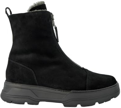 Paul Green Damen - Boots 8243-028 in schwarz Rauleder