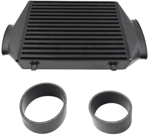 Radiatore intercooler Adatto per Mini Cooper S R53/R52 (2002-2006) Intercooler con montaggio su compressore 1.6L Raffreddatore aria turbo(Black)