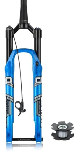 LHHL Mountainbike Federgabel 27,5/29'' Boost MTB Luftgabel Steckachse 15 * 110mm Fahrradgabel 1-1/2 Tapered Vorderradgabel Federweg 120mm