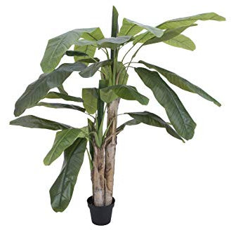 artplants.de Künstlicher Bananenbaum Makani, 170cm - exotische Pflanze