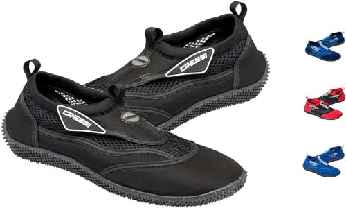 Cressi Unisex Reef Shoes Badeschuhe, Schwarz, 40 EU