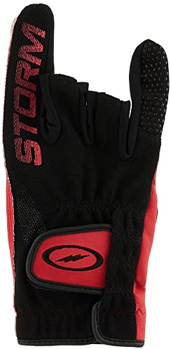 MICHELIN Storm STPG LR Bowling Glove, Black/Red,,Large