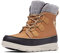 Sorel Explorer Carnival Waterproof, stivali invernali Donna, Marrone (Elk), 37 EU
