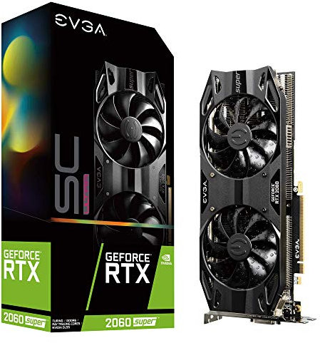 Carte Graphique EVGA GeForce RTX 2060 Super SC Ultra Gaming, 8192 MB GDDR6