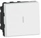 Legrand 077021L Permutateur Mosaic 2 Modules, 10AX, 250V, Blanc