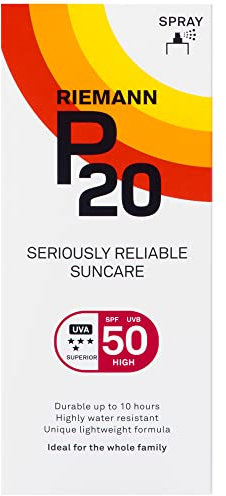 P20 Sunscreen Spray, SPF 50,200 ml