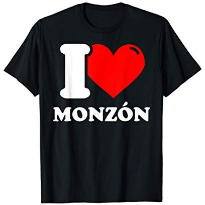 I love Monzón Camiseta