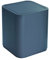 Gedy G-Seventy Lot de 24,6 x 20 x 20 cm et 0,47 kg, Poubelle de salle de bain en résines thermoplastiques, Design Matteo Thun, 2 ans de garantie, Bleu pétrole