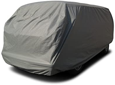 Ganzgarage kompatibel mit VW Bus T1 T2 wasserdicht In-/Outdoor atmungsaktiv 4-lagig Ganzgarage Autoplane Auto Abdeckung Plane Car Cover Bulli Kasten Transporter I II