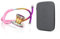 MDF ProCardial Kardiologie-Stethoskop, Leichte Titan, Rosa, MDF797TGL01KL + MDF Hartschale Travel Case - Mittel (MDFSCM12)