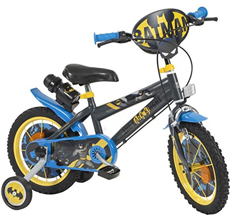 14 Zoll Disney Kinder Jungen Fahrrad Kinderfahrrad Jungenfahrrad Kinderrad Rad Bike Schwarz Batman 14913