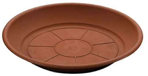 OISE ART STORE Trade Shop - Piatto Sottovaso Tondo Piatti Vasi Fiori Piante per Fioriera Plastica Diam. 30cm