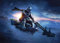 Displate Offiziell Star Wars MetallPoster Magnetische Befestigung Inklusive Lizenziert Bilder Hochwertiges Poster Mandalorian Season 2 - Din Djarin With Grogu Poster - 45 cm x 32 cm