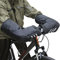 Gant de Protection Thermique pour Guidon Avec Bande Réfléchissante, Doublure Polaire Chaude Anti-Vent, Protection Renforcée Contre Le Froid, Universel Scooter/Moto/Vélo, Universel
