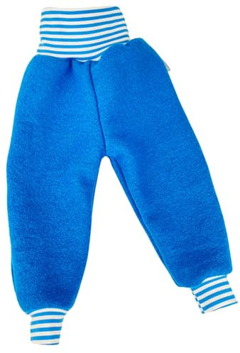 Lilakind“ Woll Babyhose Kinderhose Winter-Hose Pumphose Wollwalk Aqua Gr. 116/122 - Made in Germany