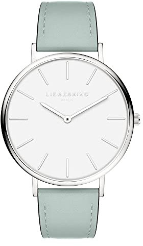 Liebeskind Berlin Damen Analog Quarz Uhr mit Leder Armband LT-0371-LQ