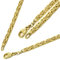 G & J Königskette 585 14Karat 2,50mm 50-60cm massiv Gelbgold Halskette Gold für Damen Herren Made in Germany (60)