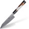 FINDKING Coltello da Cucina Utilitario da 5 Pollici, Affilato per Frutta, Solido e Bello per Taglio, Piccolo per Cucina Quotidiana e Preparazione del Cibo (Serie BLACK-ROSE)