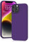 YATWIN Silicone Case for iPhone 13 Pro Max, Soft-Touch, Shockproof, DustProof, Antiskid Full Body Armour Phone Cover for Apple iPhone 13 Pro Max - Purple