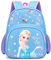 Newtic Rucksack Anna Und Elsa Für Kindergarten - Mädchen Kindergartenrucksack Mit Elsa Und Anna - Rosa (B)
