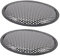 TINEASUR Lot De 2 Grilles De pour Haut-Parleur De Voiture 20 Cm Style Aléatoire