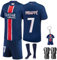 Czzovos Saison 24/25 Maillot de Football pour Enfants,n°7 Maillot de Football Homme,Ensemble de Maillot de Football pour Enfants T-Shirt et Short Maillot de Football