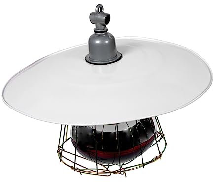 HANABASS Livestock Cage Heizlampe Für Ferkel Wärmelampe Langlebig Sicher Und Energieeffizient Für Küken Und Andere Nutztiere