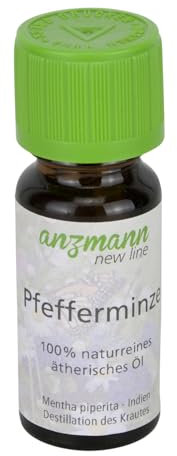 LivuX Ätherisches Öl Pfefferminze – 10 ml – Frischer Minzduft für Duftlampe & Raumklima