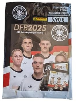Panini 125 Jahre DFB Fussball Sticker - 1x Starterpack