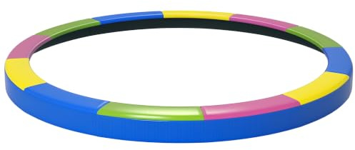 SPORTNOW Trampolin Randabdeckung Reißfest UV resistent | Federabdeckung, Wasserdicht, Trampolinzubehör Randschutz Ersatzteile, für Gartentrampoline, Ohne Stangenloch