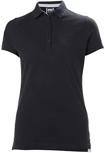 Helly Hansen Damen W Crew Pique 2 Polo, Marineblau, 2XL
