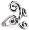Windalf Bohemia Wunsch-Damen-Ring ALYA 22 mm Vintage Statement Glücks Silberring Lebens-Spirals Damenring Freundschaftsring 925 Sterlingsilber (Silber, 54 (17.2))