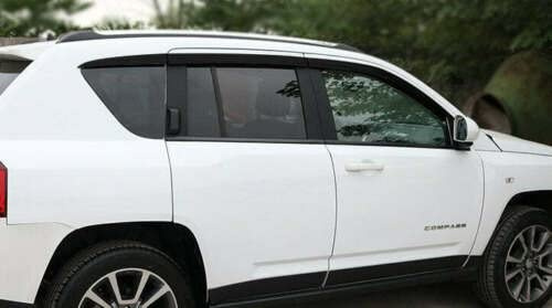 AUTO CLOVER Windabweiser Set für Jeep Compass 2006-2017 (6 Stück)