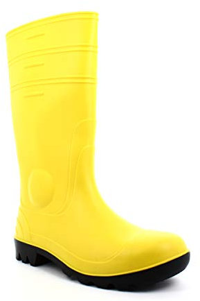 Nora Gorex Stivali antinfortunistici, Unisex - Adulto, SRC, Giallo (Giallo 00110500), 43 EU (9 UK)