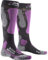 X-Socks SKI TOURING SILVER 4.0 WMN ANTHRACITE MELANGE/MAGNOLIA - 37-38