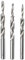 4-8/5-9/6-10mm Twist Step Drill Bit for Woodworking Manual Pocket Hole Drill 3pcs