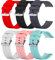 RuenTech - Pulsera de repuesto compatible con Umidigi Uwatch 2/Umidigi Uwatch 2S/Umidigi Uwatch, de silicona 22 mm (6 colores)