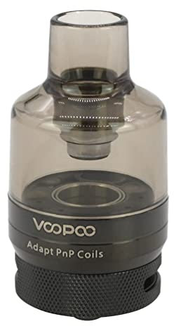 VOOPOO PnP Pod Tank 4,5 ml, Verdampfer für e-Zigarette, inklusiv 2 Coils, schwarz