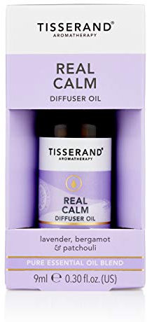 Tisserand Aromatherapy - Real Calm Diffuser Oil - 100% Natural Pure Essential Oils - 9ml