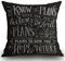 Smooffly Kissenbezug mit Bibelvers und Psalmen im Vintage-Stil, 45 x 45 cm, christlicher Bibelvers Jeremia 29:11 God Hope Future Faith, Kissenbezug für Sofa, 45,7 x 45,7 cm