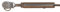 2 Stück Edelstahl DIY Selbstmontage Seilspanner für 4mm Drahtseil mit Gabelende M6