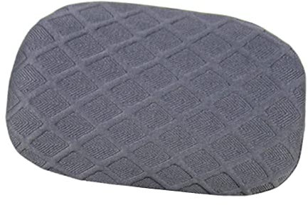 Sharplace Bürostuhl-Kopfkissenbezüge Elastischer Stretch-Büro-Schreibtisch-Stuhl-Kissenbezug Schonbezug Stuhlschutz, GRAU