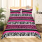 Zebra Streifen Bettwäsche Leopard Bettwäsche Set Für Kinder Jungen Mädchen Bettwäsche 220x240 Rosa Schwarz Weiß Zebra Leopard Pelz Tröster Bettbezug Weiche Wildtier Haut Textur Bettwäsche Abdeckung