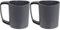 Lifeventure Ellipse Mug (Graphite) Tasse de Camping Mixte, Grey (Lot de 2)