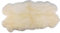 KABAJA Lammfell Weiß XXXXL 200-210 x 110-120 cm - Weich Schaffell Echt - Natürlicher Teppich für Wohnzimmer - Flauschig Deko Fell für Schlafzimmer - Naturfell