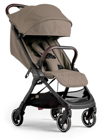 Silver Cross - Clic Kompakter Kinderwagen – Reise-Kinderwagen – Faltbarer und leichter Kinderwagen – Kabinengröße – Neugeborene bis 4 Jahre – Kopfsteinpflaster