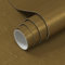 VOLEAAR Brass Color Matte Gold Contact Paper Peel and Stick Vinyl Self Adhesive Waterproof Wallpaper for Kitchen Cabinet Countertop Dishwasher Appliances Wrap Fridge Cover 40CM x 200CM