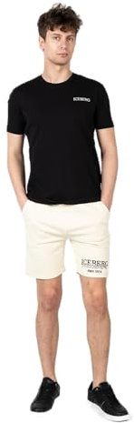 Iceberg T-Shirt C-Neck - F0256307 - Noir - XL (EU)