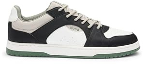 HUGO Herren Hadrian Tenn Sneakers aus verschiedenen Materialien wie Ripstop und Veloursleder-Imitat Größe